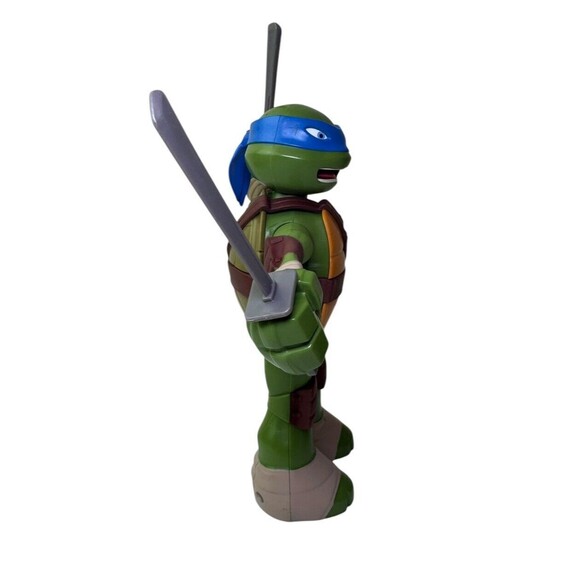 2014 Viacom Teenage Mutant Ninja Turtles TMNT Leonardo Action Figure - Rare! - Picture 4 of 7